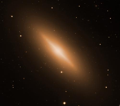NGC 3115 Lenticular Galaxy. Image credit: ESO/VLT