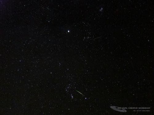 The Orionid Meteor Shower at Frosty Drew Observatory
