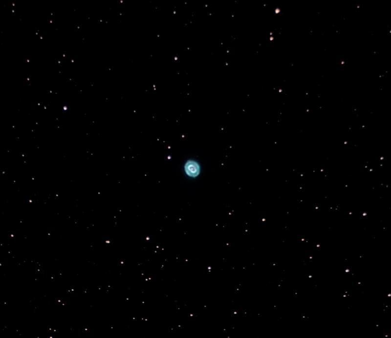 NGC 7662 – Planetary Nebula in Andromeda, the “Blue Snowball”