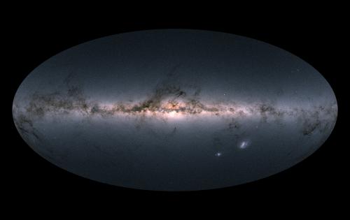 ESA Gaia Mission All Sky Map