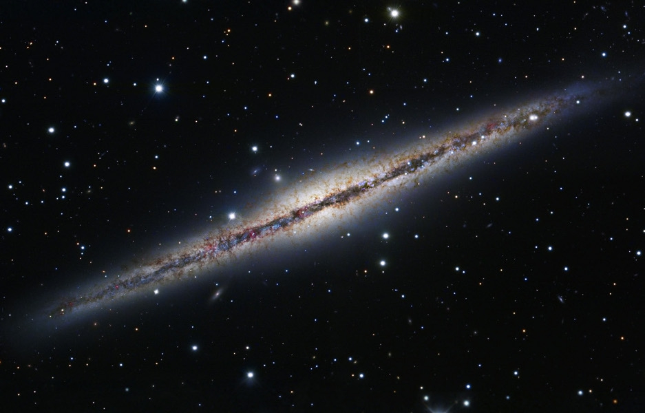 NGC 891– Spiral Galaxy in Andromeda