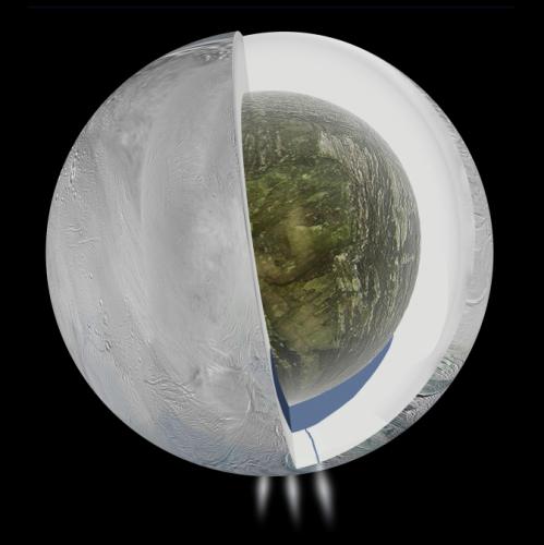 Enceladus - NASA/JPL-Caltech