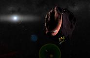 An Artistic Rendering of New Horizons at 2014 MU69