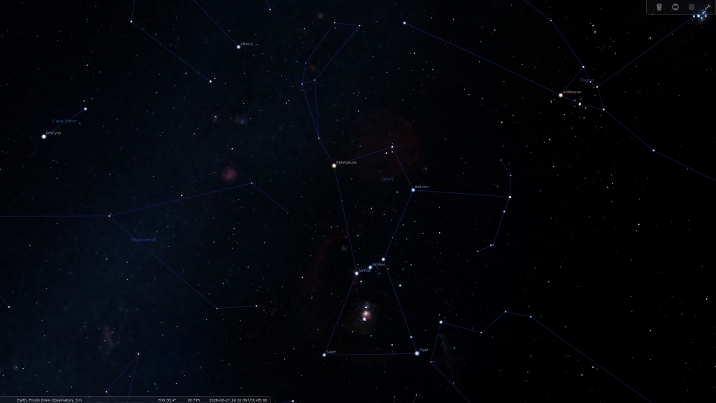 Betelgeuse - Orion's Right Shoulder