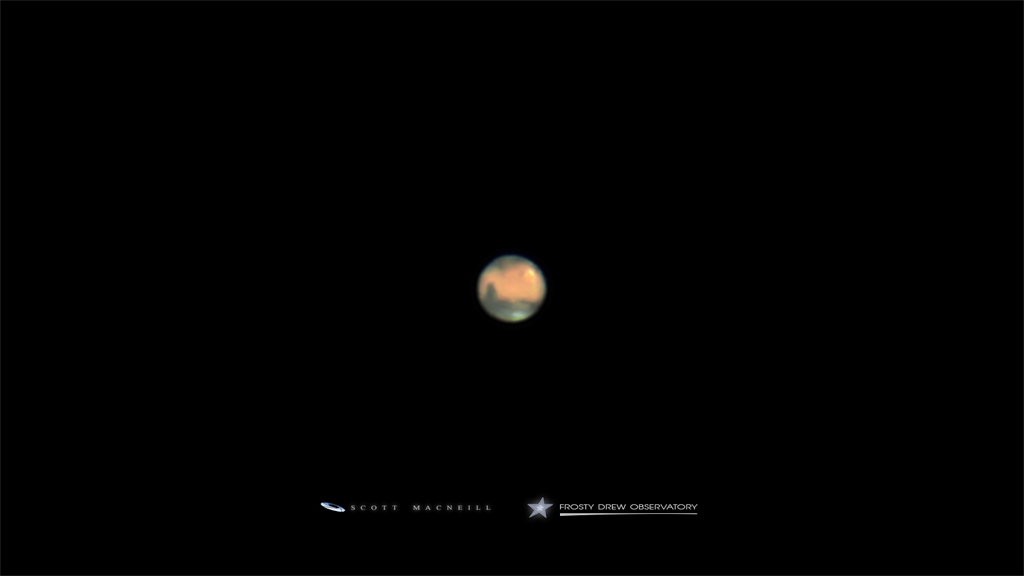 Mars at Opposition in 2016