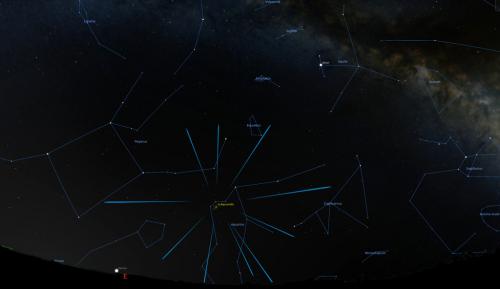 The Eta Aquariid Meteor Shower peaks on Sunday morning, May 5, 2024.